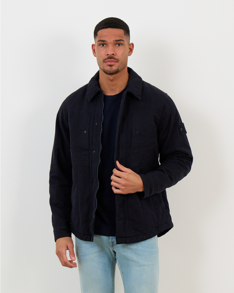 4100038 Ghost Micro Twill Jack Kort Marine 