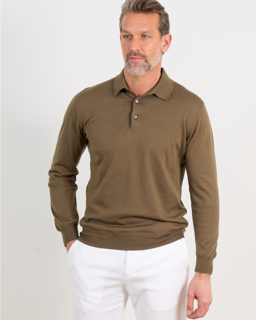 Pullover Polo Kaki