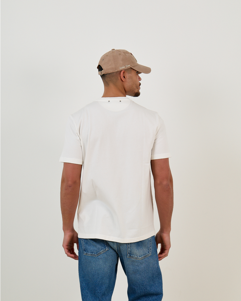 Vintage Katoenen T-shirt Wit