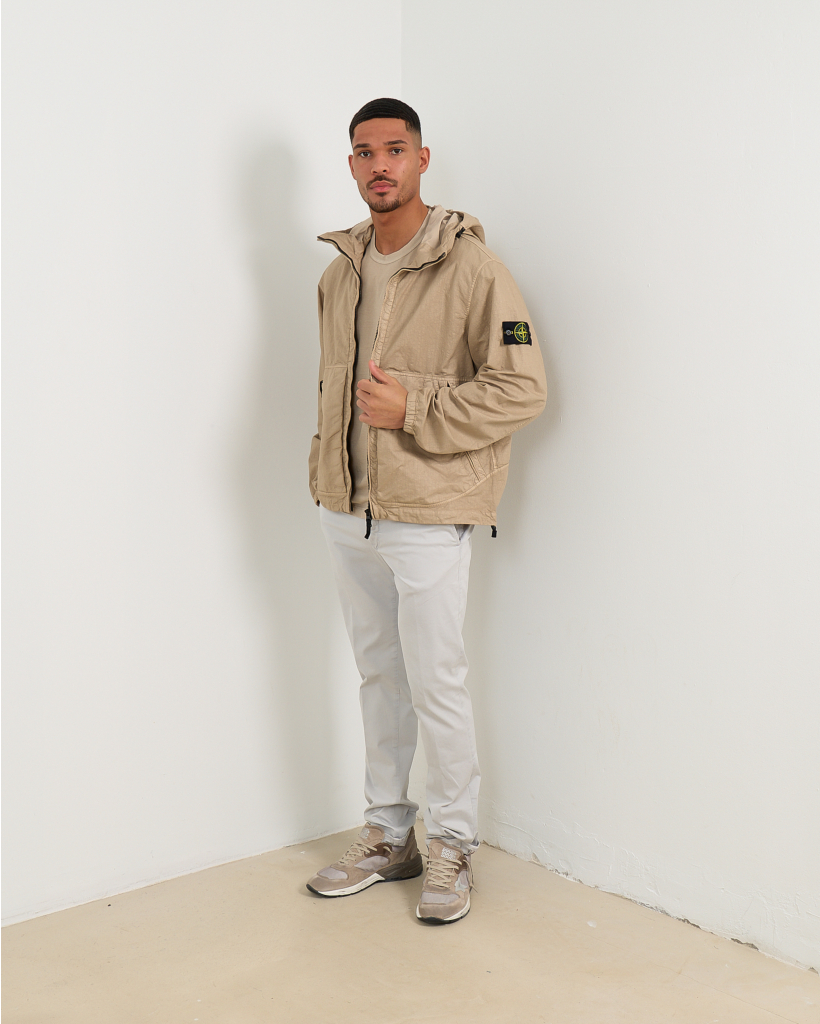 4100053 Nylon Jack Met Capuchon Desert