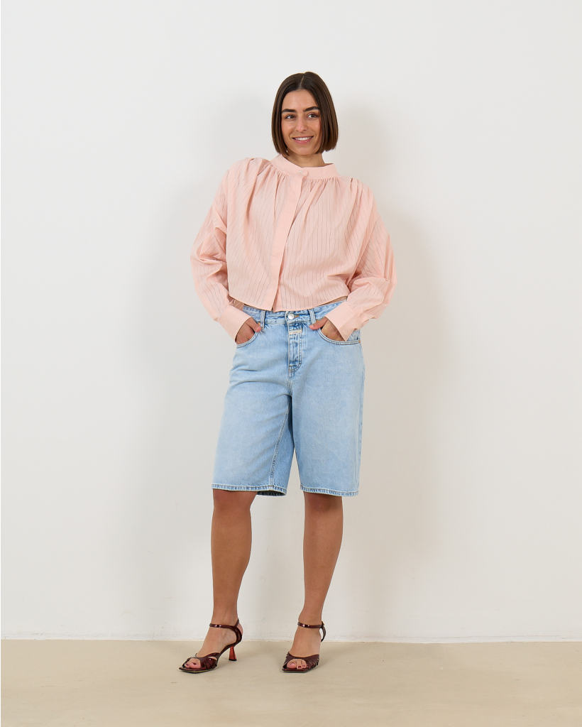 Blissia Blouse Gestreept Roze