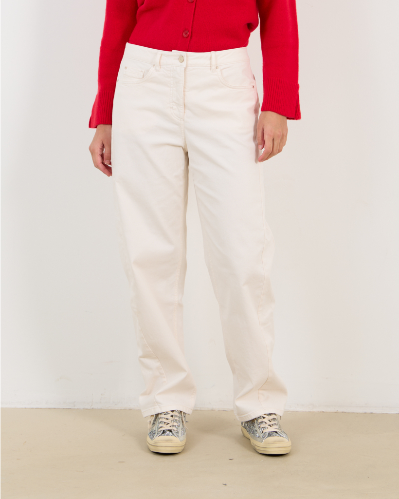 Jeans regular fit cream 