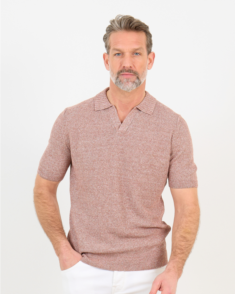 Tennis Polo Sweater Bruin 