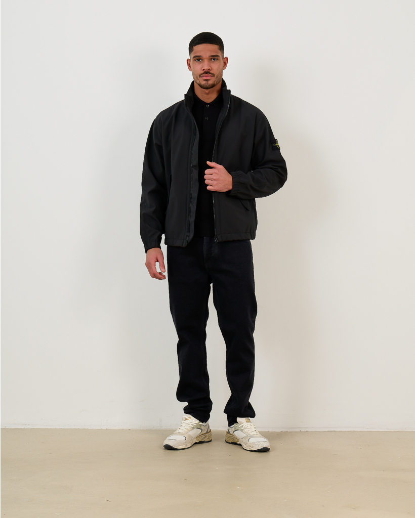 4100022 Light Soft Shell Jack Black
