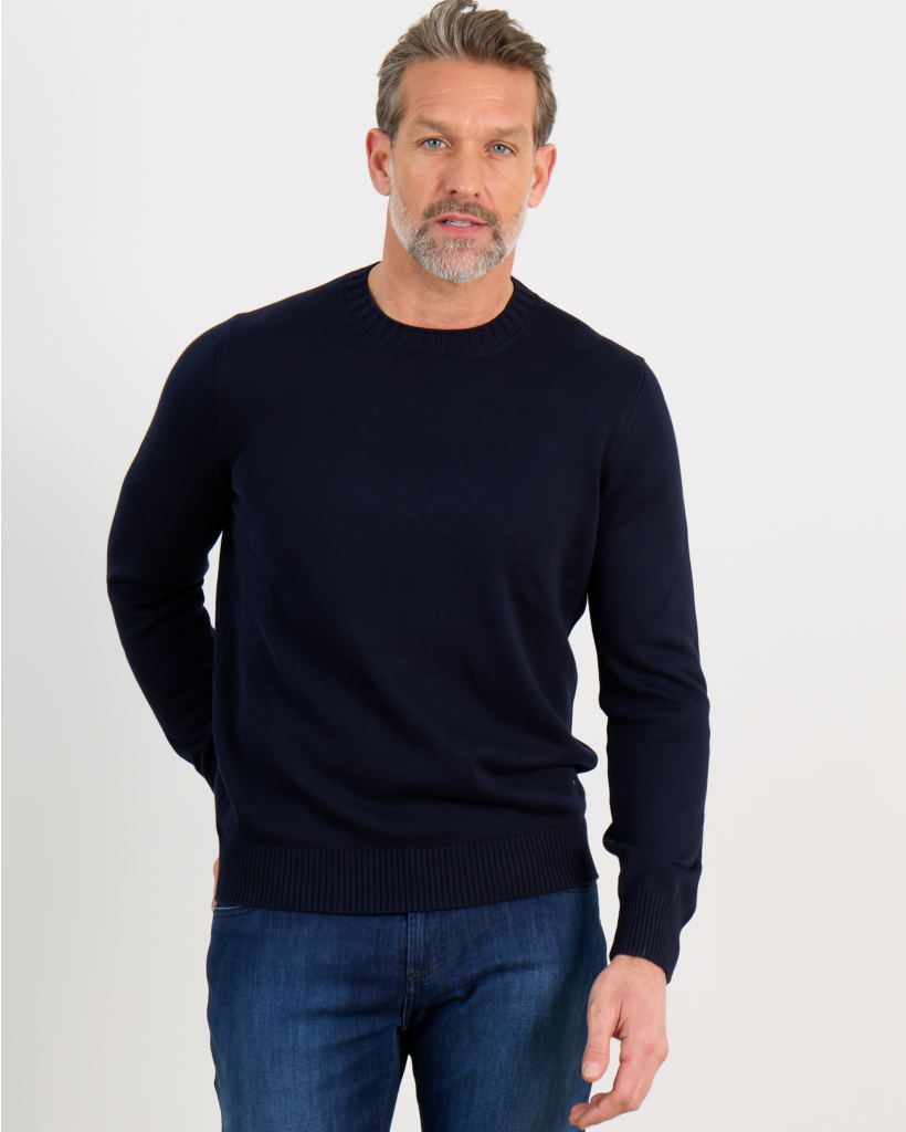 pullover ronde hals 598 navy