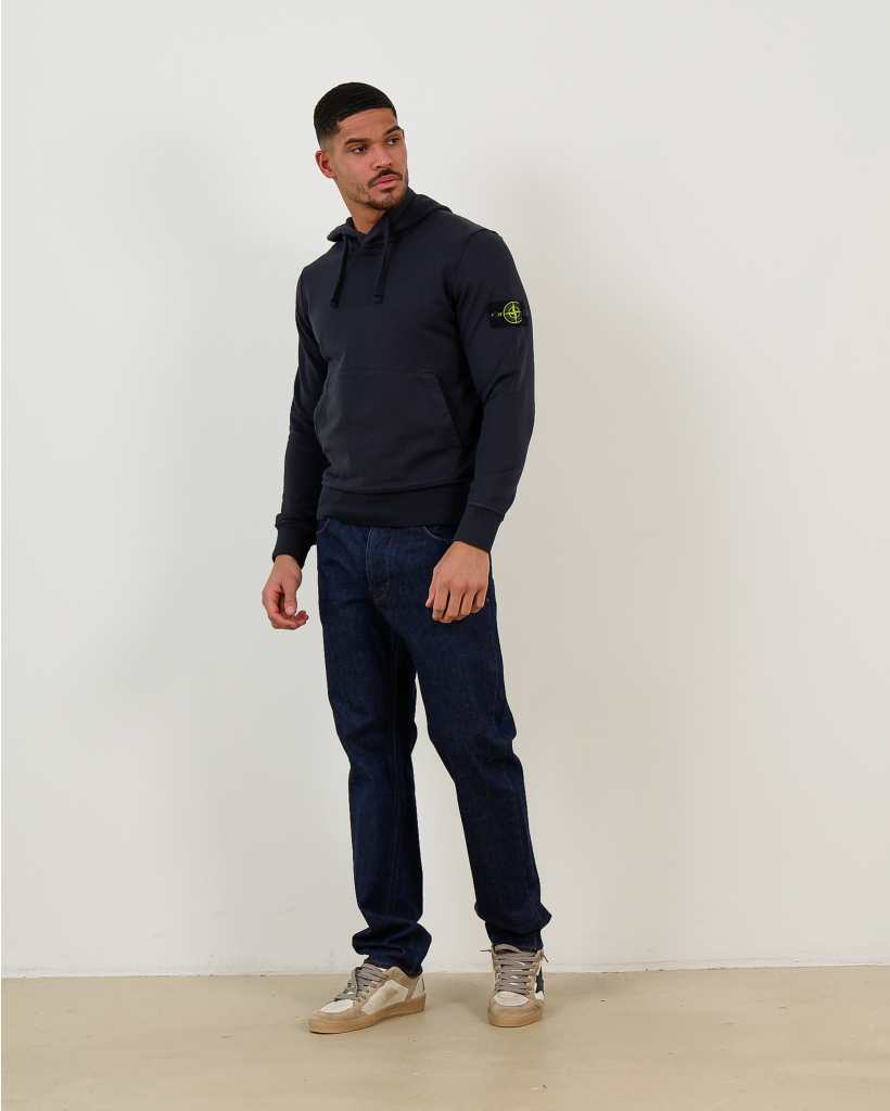 6100062 Fleece Hoody Marine