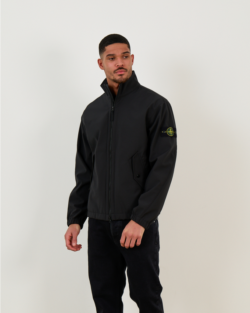 4100022 Light Soft Shell Jack Black