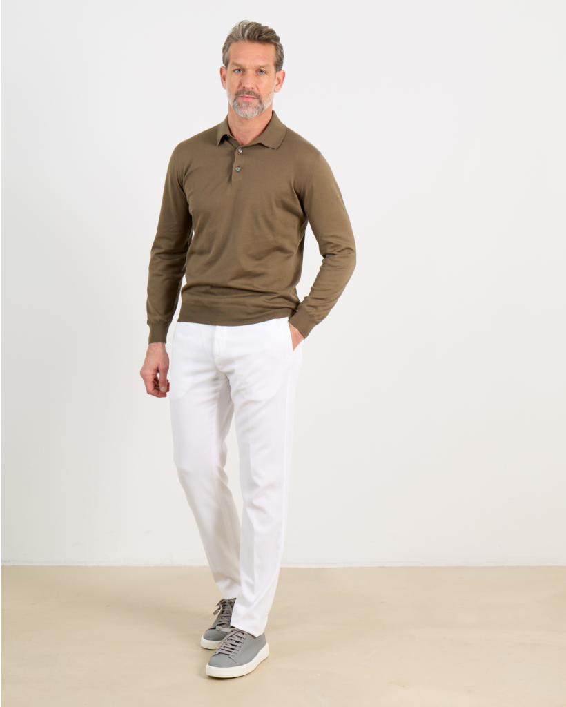 Pullover Polo Kaki