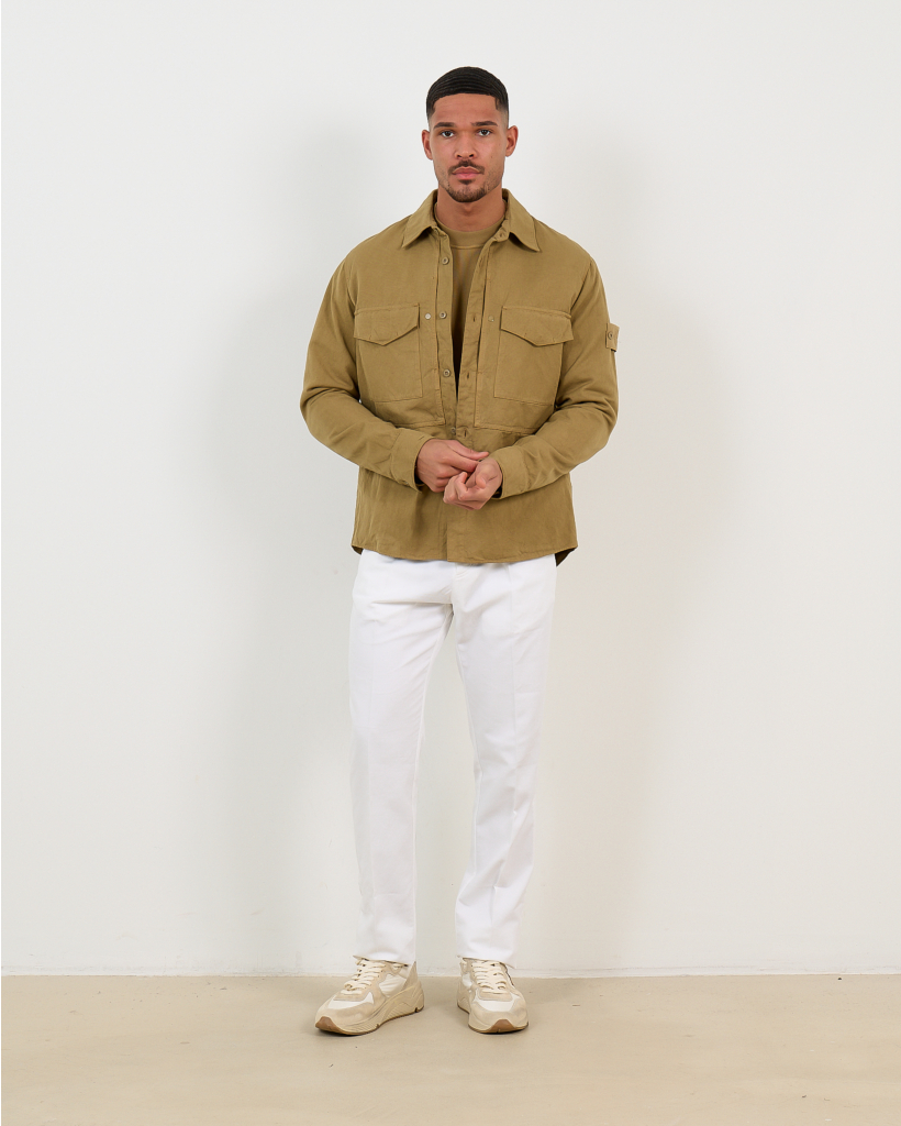 1200012 Ghost Linnen Katoenen Jack Beige 