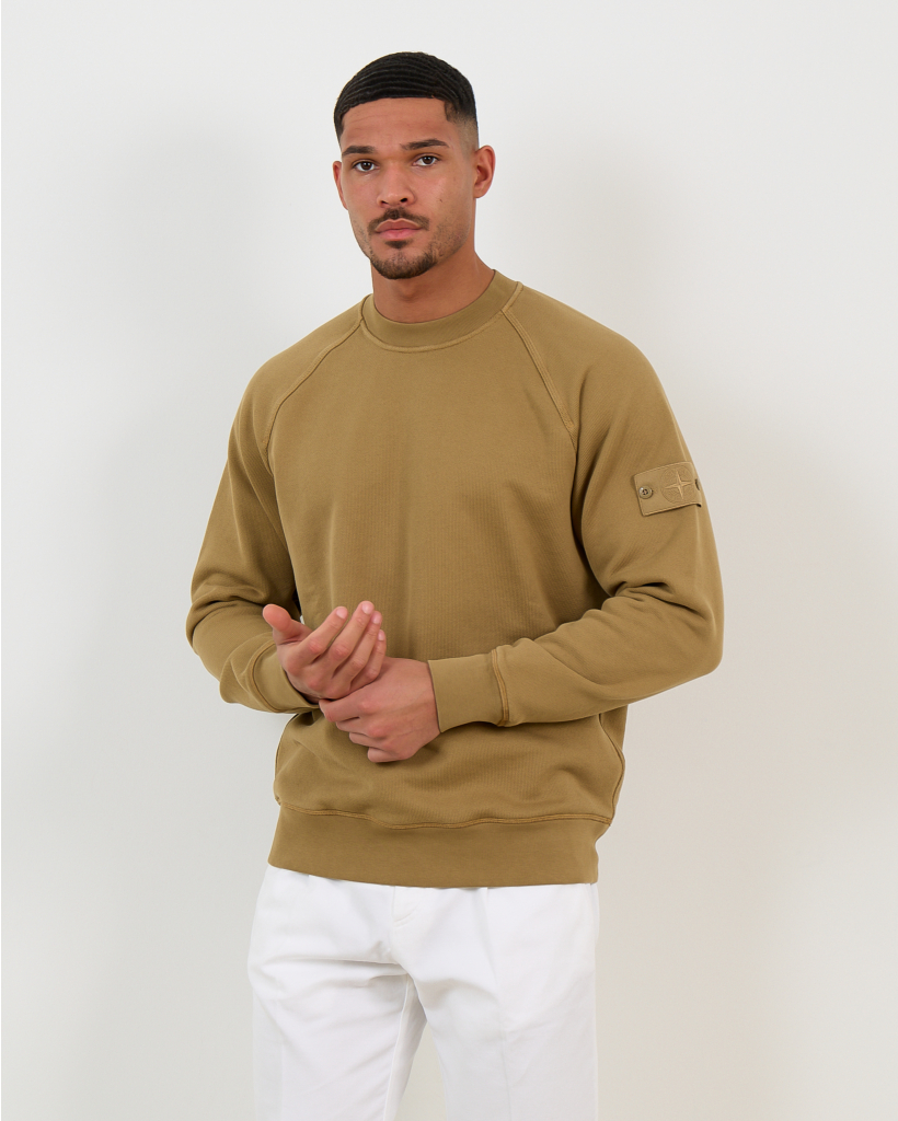 6100028 Ghost Crewneck Sweatshirt Beige 