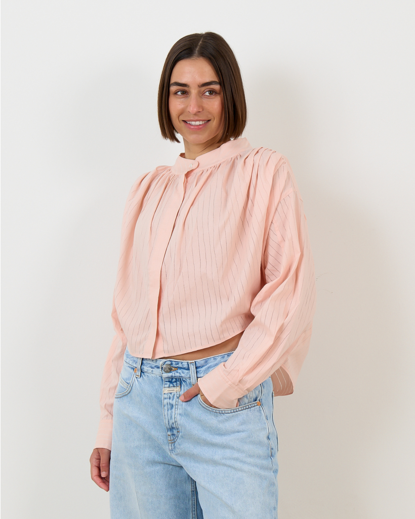 Blissia Blouse Gestreept Roze