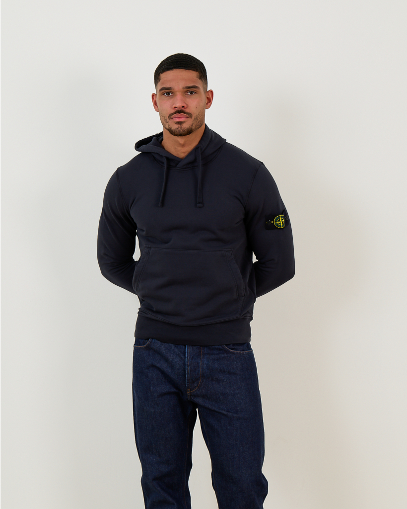 6100062 Fleece Hoody Marine