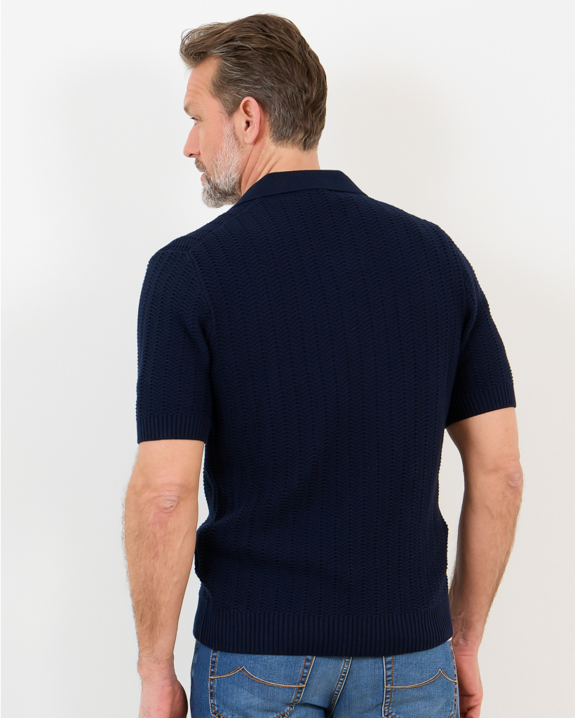 Knitwear Polo Marine