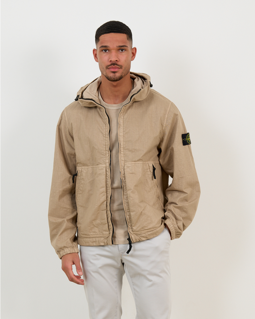 4100053 Nylon Jack Met Capuchon Desert