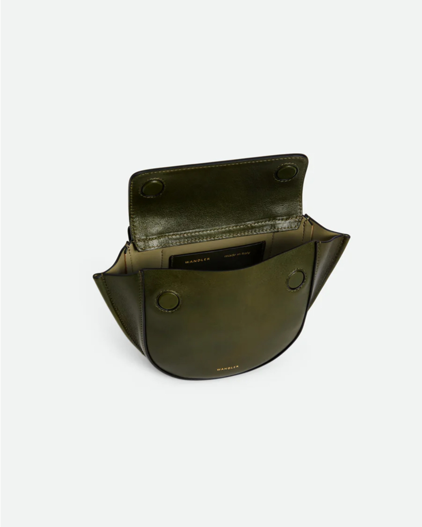 Hortensia Bag Piccola Ombre Olive
