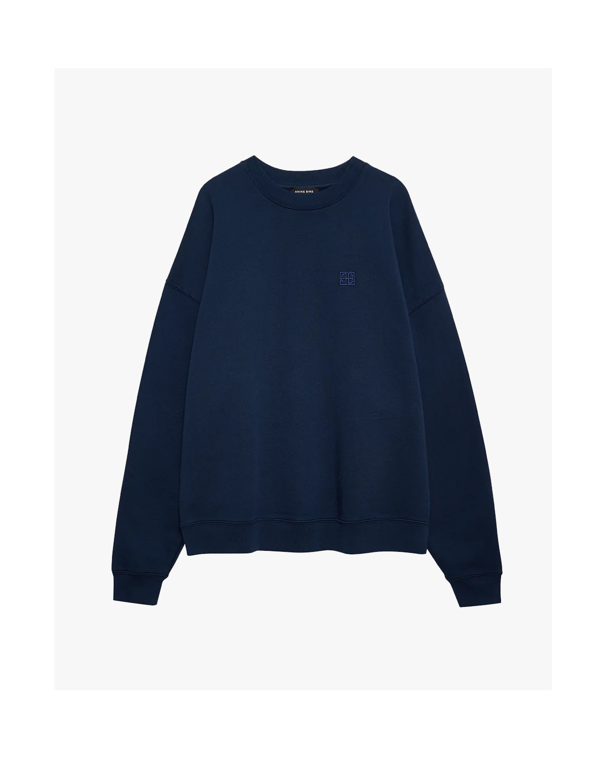 Anine Bing Miles Sweatshirt Dark Blue
