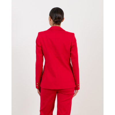 Luisa Cerano Blazer cherry red