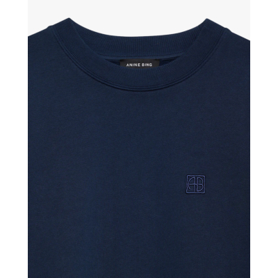 Anine Bing Miles Sweatshirt Dark Blue