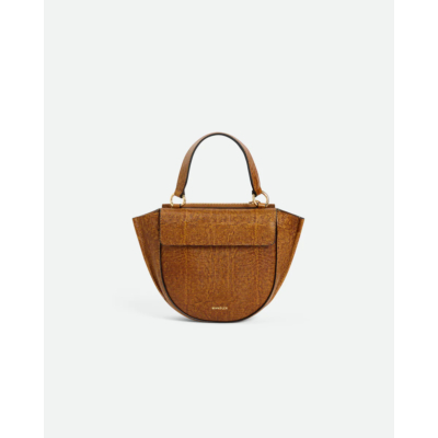 Wandler Hortensia Bag Mini Tabacco Lizzard